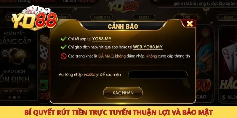 Bí quyết rút tiền trực tuyến thuận lợi và bảo mật
