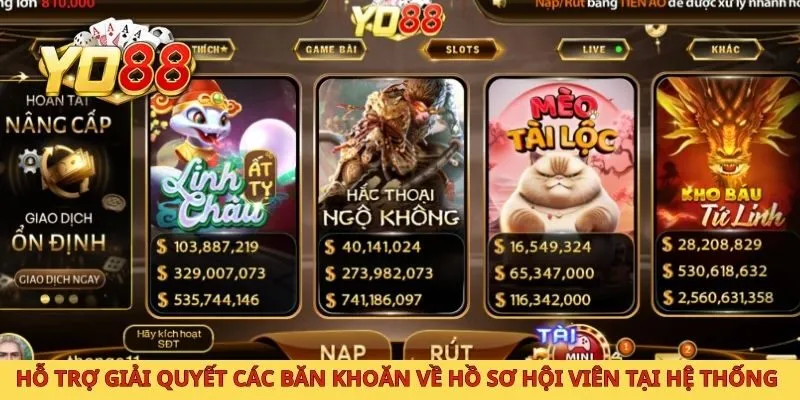 Hỗ trợ giải quyết các băn khoăn về hồ sơ hội viên tại hệ thống