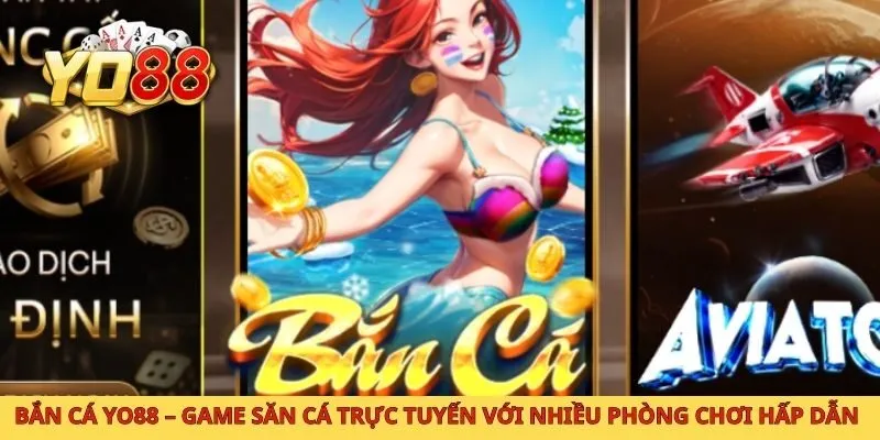 Không gian săn cá trực tuyến với nhiều mục tiêu 