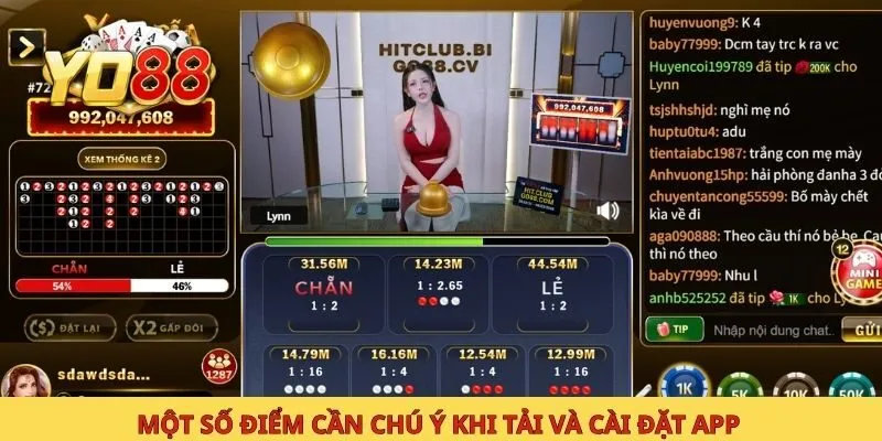 Một số điểm cần chú ý khi tải và cài đặt App