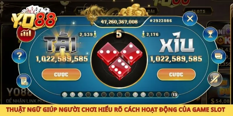 Thuật ngữ giúp người chơi hiểu rõ cách hoạt động của game slot
