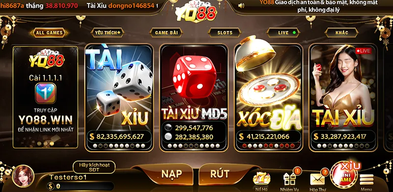 sảnh casino trực tuyến yo88 – baccarat live dealer